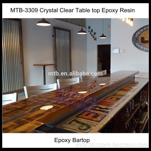 Crystal Clear Scratch Resistant Epoxy Bartop Coating